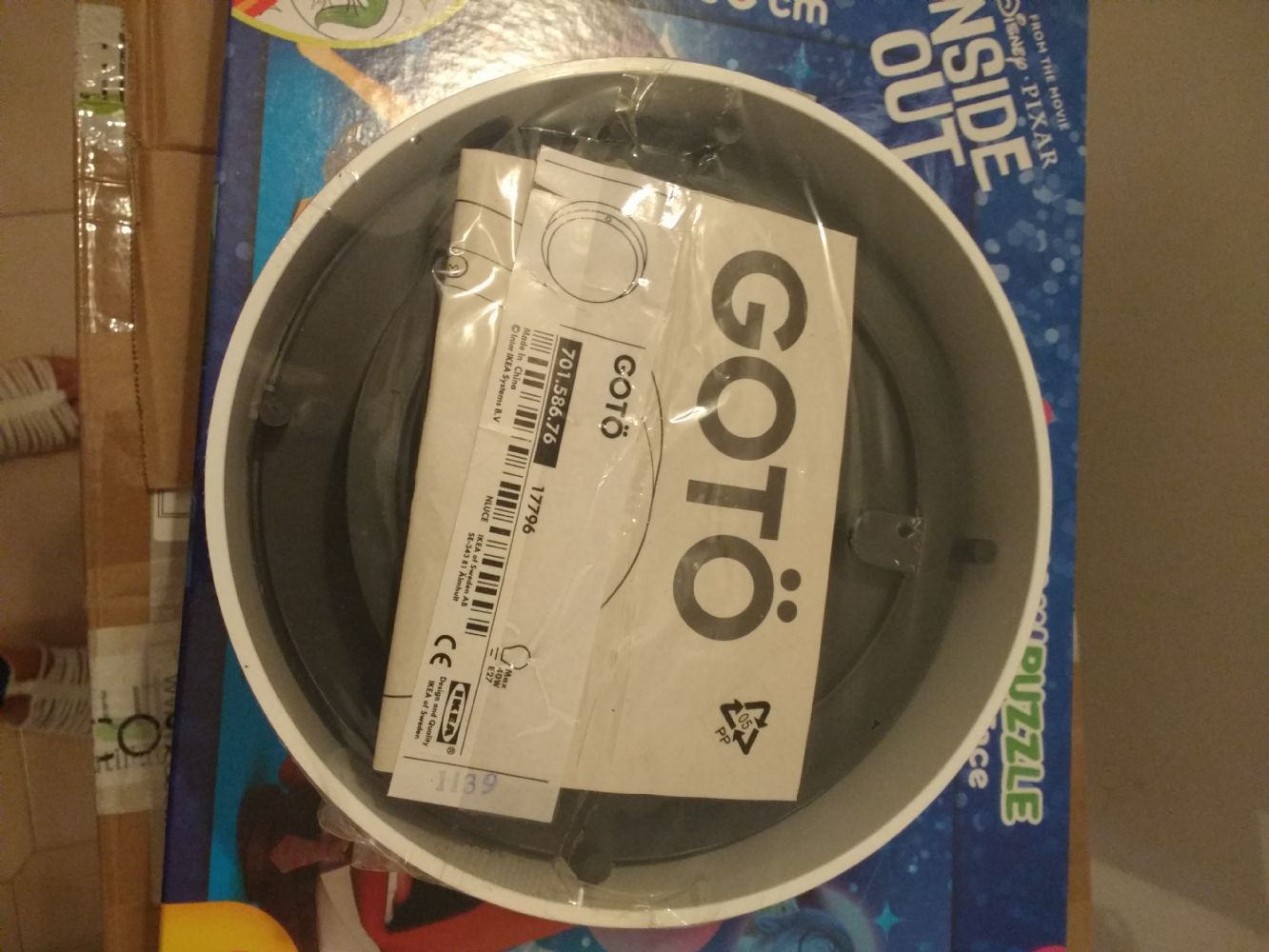 Baratto/scambio: plafoniera ikea goto [ arredamento/complementi d ...