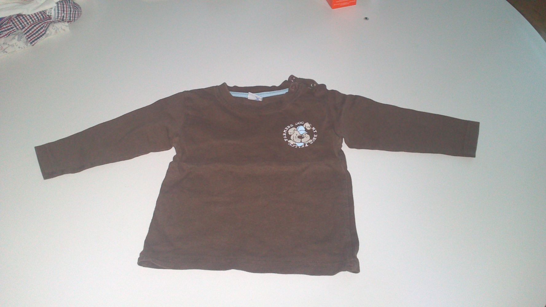 magliette marroni bambino