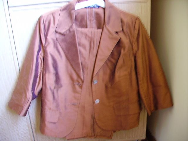 Baratto/Scambio: completo giacca pantaloni seta [  Abbigliamento/Abbigliamento donna] a Roma (RM) - coseinutili.it