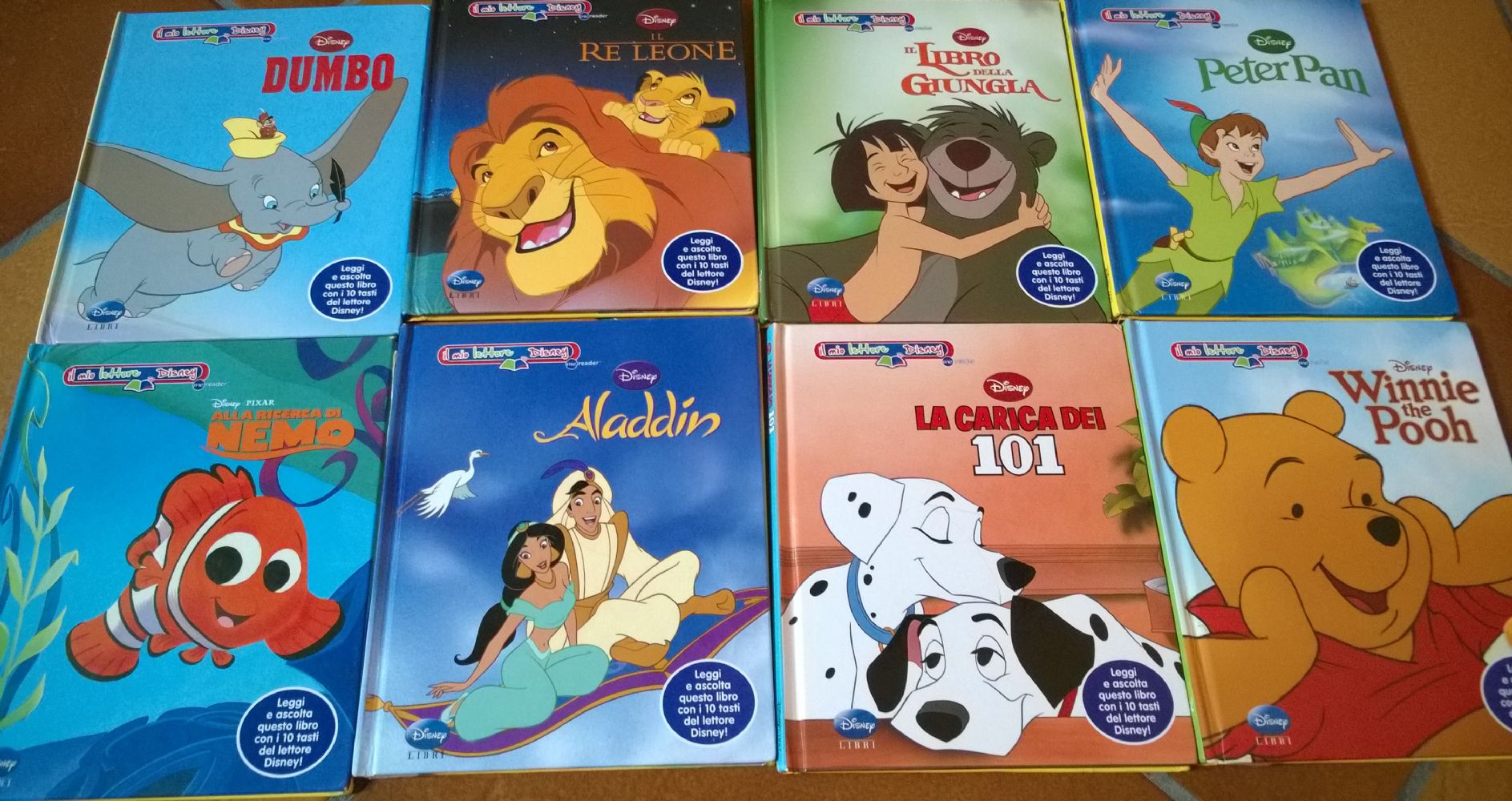 Baratto/Scambio: 8 libri Disney + lettore [ Libri, riviste e fumetti/Libri]  a Cesena (FC) 