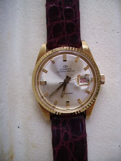 Baratto/Scambio: orologio oro 750 Lorenz lady [ Collezionismo e  antiquariato/Collezionismo] a Roma (RM) - coseinutili.it