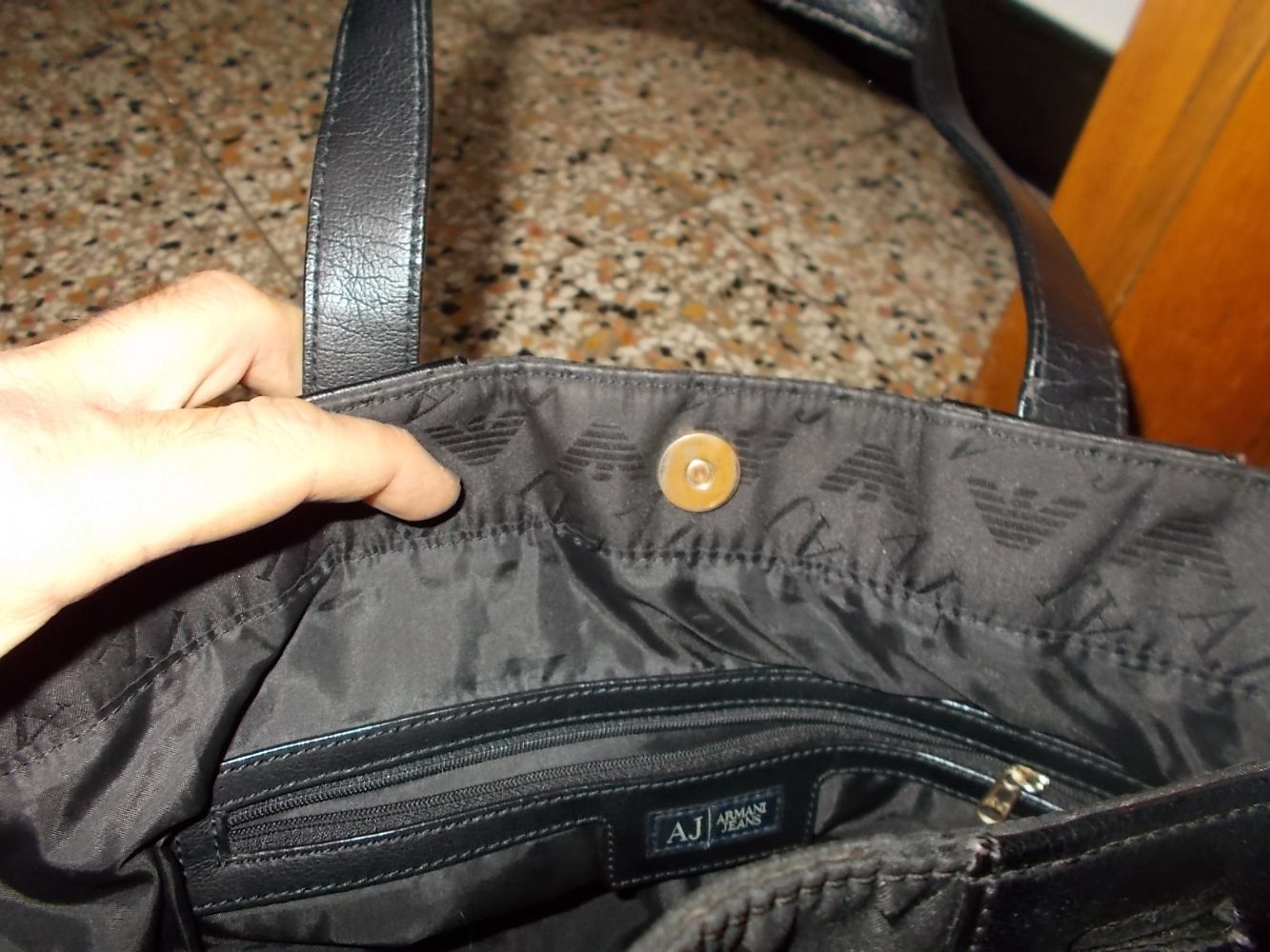 Borsa armani deals jeans originale