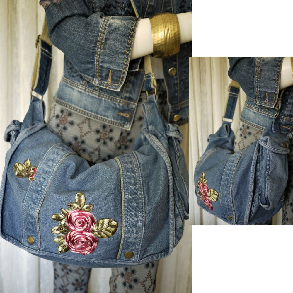 Baratto/Scambio: Borsa jeans grande [ Abbigliamento/Accessori] a Imperia  (IM) - coseinutili.it