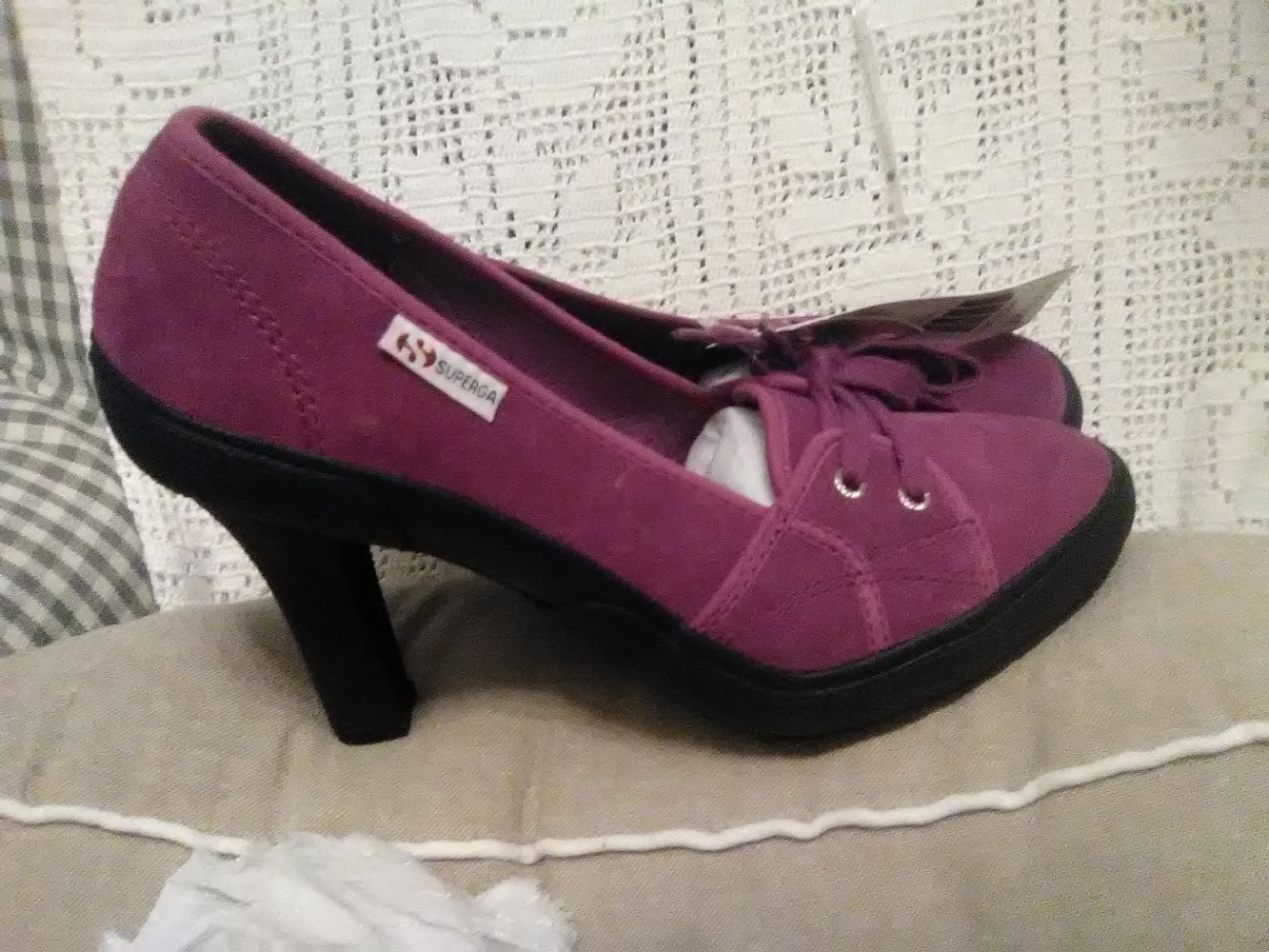 superga con tacco