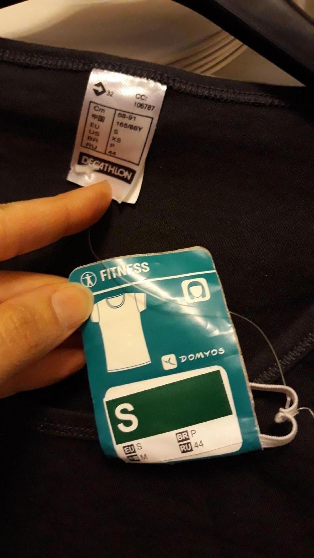 Baratto/Scambio: Decathlon Cartellino S [ Abbigliamento/Abbigliamento  donna] a Roma (RM) - coseinutili.it