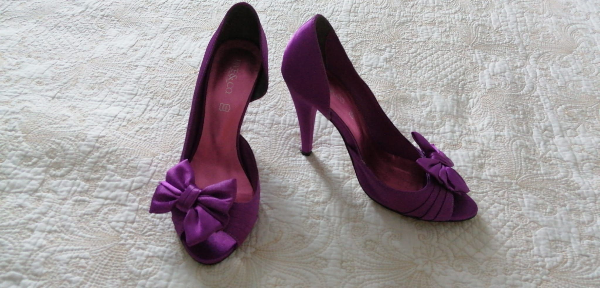 scarpe eleganti fucsia