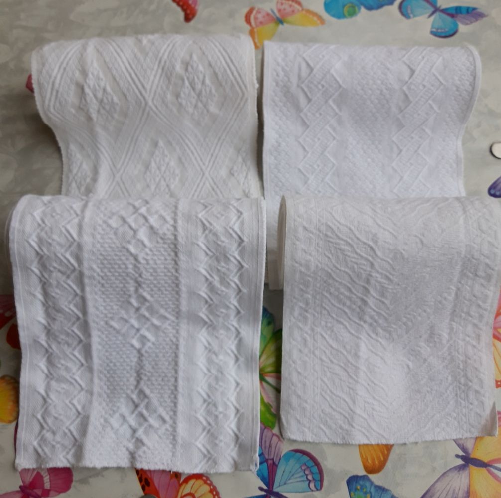 Fasce Per Neonato Rosa E Bianche In Cotone (x3) Bird Song | Maisons Du