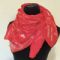 Foulard rosso raso sintetico a Ascoli Satriano [FG]